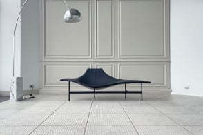 Chaise Longue Terminal 1 en cuir anthracite (Offre Expo) B&B Italia - 7 2