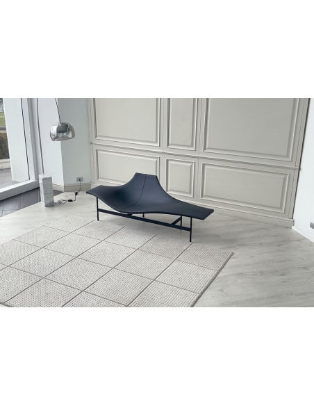 Terminal 1 anthracite leather Chaise Longue (Expo Offer) B&B Italia - 6