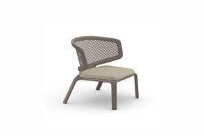 Seashell Outdoor Lounge Chair Dedon - 1 2