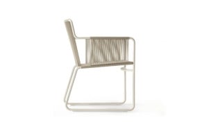 Chaise avec accoudoirs pour extérieur Harp Roda - 1 2