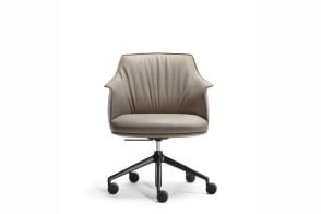 Archibald Task Managerial Armchair Poltrona Frau - 1