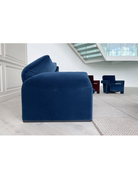 Canapé Maralunga Maxi bleu (Offre Expo) Cassina - 3