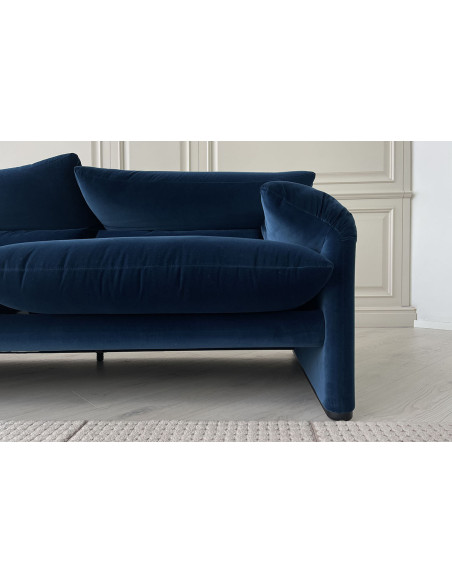 Maralunga Maxi Blue Sofa (Expo Offer) Cassina - 4