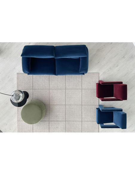 Canapé Maralunga Maxi bleu (Offre Expo) Cassina - 8