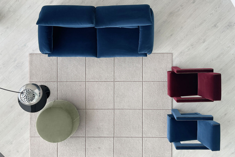 Canapé Maralunga Maxi bleu (Offre Expo) Cassina - 8