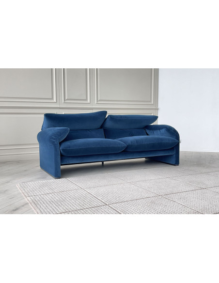 Canapé Maralunga Maxi bleu (Offre Expo) Cassina - 2
