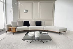 Canapé Brera courbe (Offre Expo) Poliform - 7 2