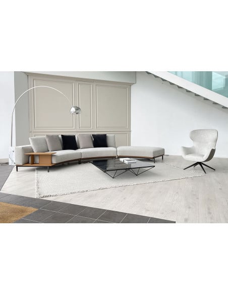 Divano Brera curvo (Offerta Expo) Poliform - 2