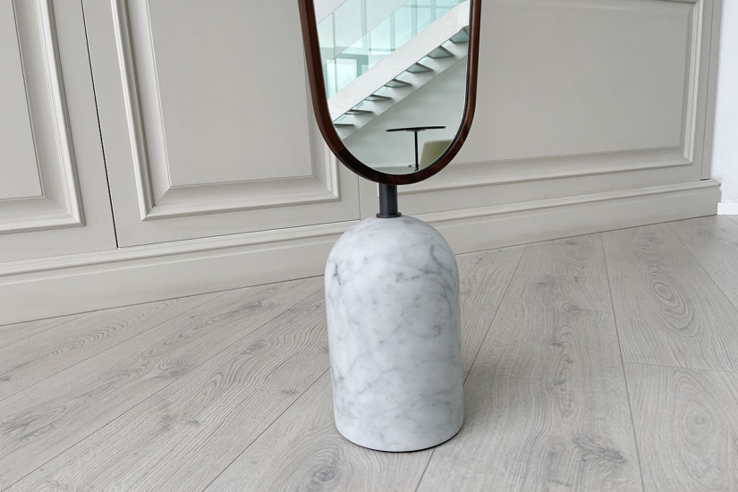 Ekero White Marble Mirror (Expo Offer) Porada - 5