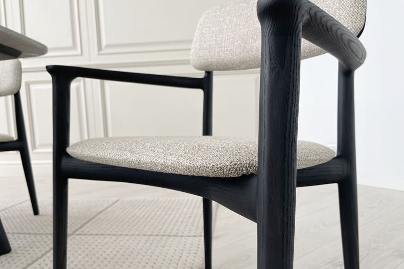 Chaise Curve avec accoudoirs (Offre Expo) Poliform - 4