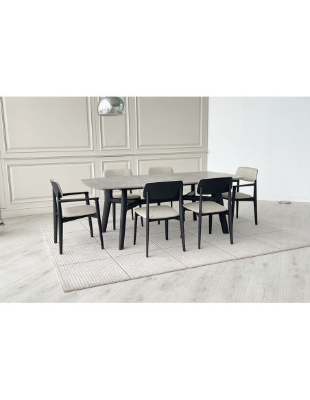 Sedia Curve con braccioli (Offerta Expo) Poliform - 5