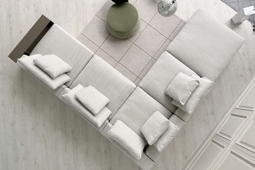 Canapé Groundpiece blanc (Offre Expo) Flexform - 7