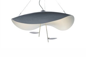 Lampada a Sospensione Lederam Manta S2 Catellani&Smith - 1