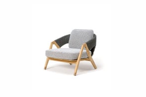 Knit Outdoor Lounge Armchair Ethimo - 1 2