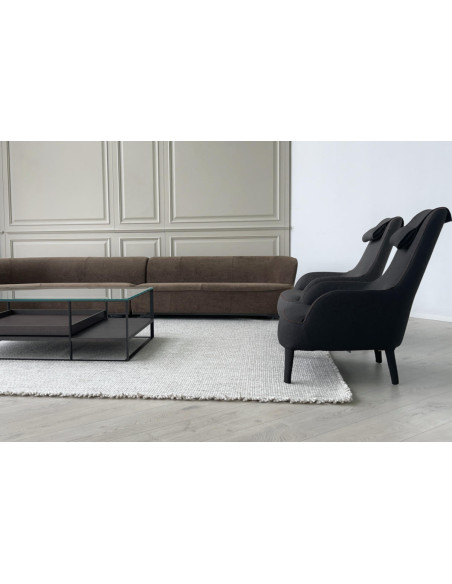 Febo Grey Bergère Armchair (Expo Offer)  - 5