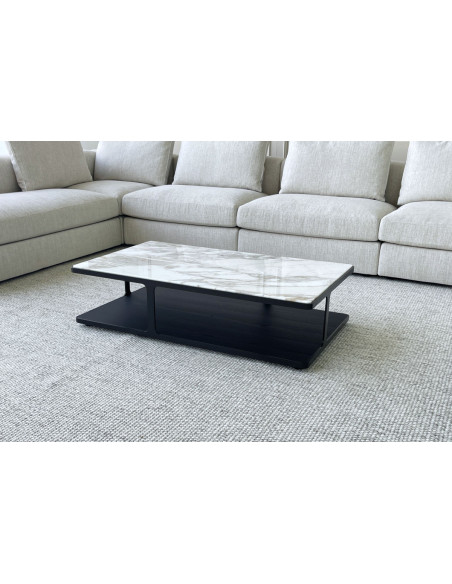 Tavolino Creek in marmo bianco (Offerta Expo) Poliform - 1