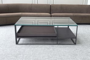 Tavolino Lithos in rovere grigio (Offerta Expo) Maxalto - 5 2