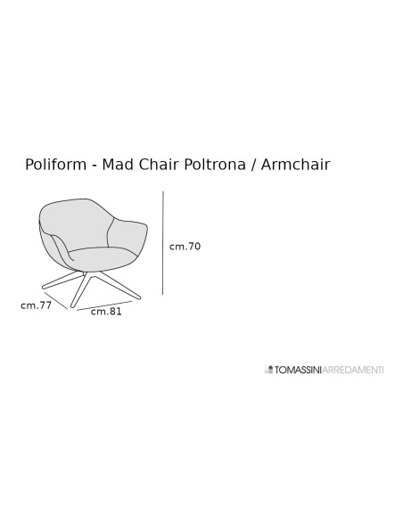 Mad Chair Black Armchair (Expo Offer)  - 8