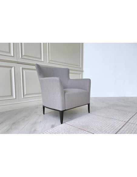 Fauteuil Gentleman Relax en tissu taupe (Offre Expo) - 2