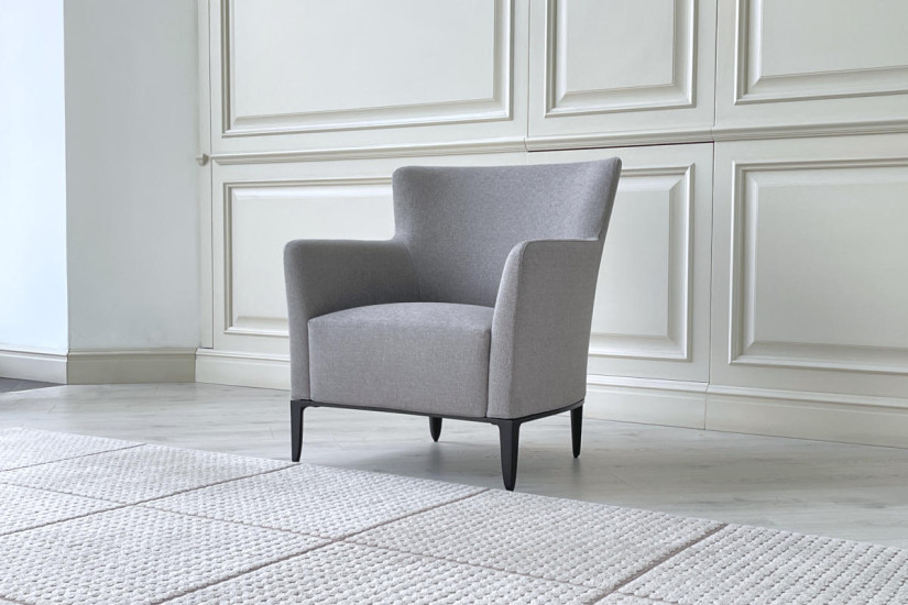 Gentleman Relax Taupe Fabric Armchair (Expo Offer)  - 3