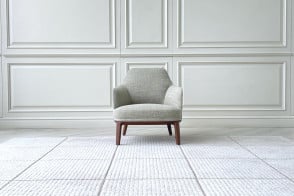 Fauteuil Jane Large en tissu taupe (Offre Expo) - 8 2