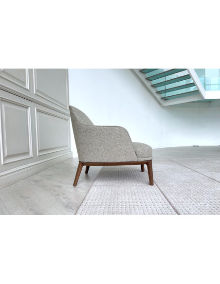 Jane Large Taupe Fabric Armchair (Expo Offer)  - 4