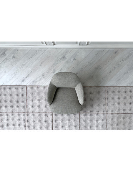 Poltrona Jane Large in tessuto tortora (Offerta Expo)  - 6