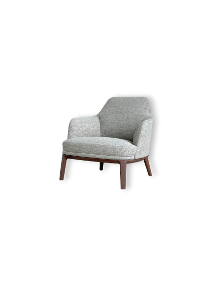Poltrona Jane Large in tessuto tortora (Offerta Expo)  - 8