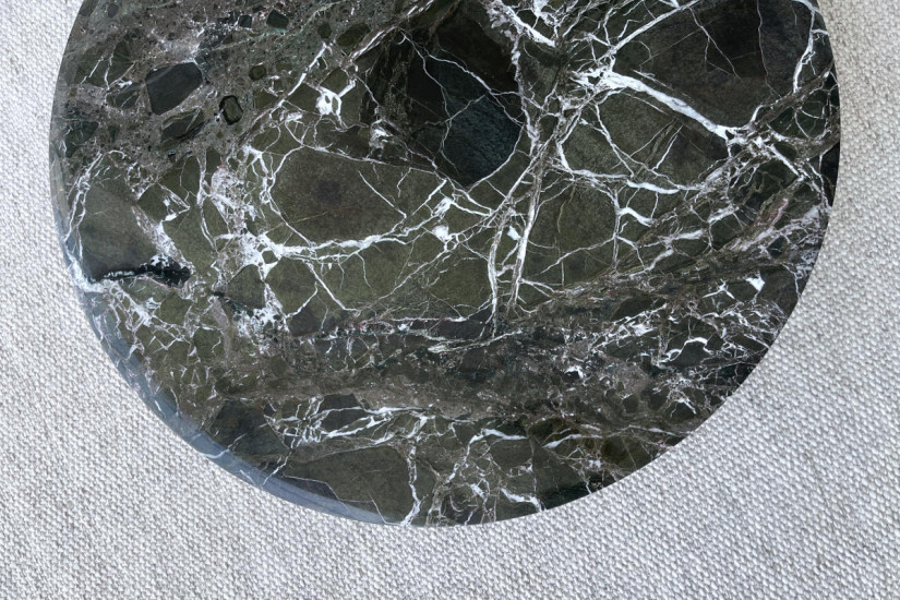 Mush Green Marble Coffee Table (Expo Offer)  - 6