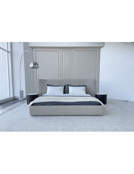 Rever Grey Fabric Bed (Expo Offer)  - 1
