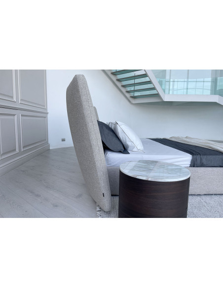 Lit Rever en tissu gris (Offre Expo) - 3