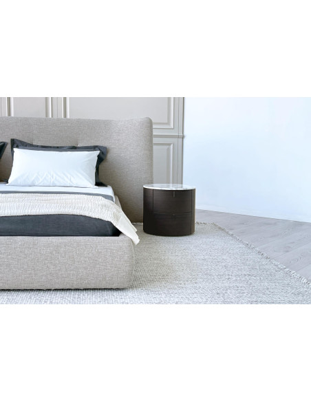 Onda Marble Bedside Table (Expo Offer) Poliform - 4