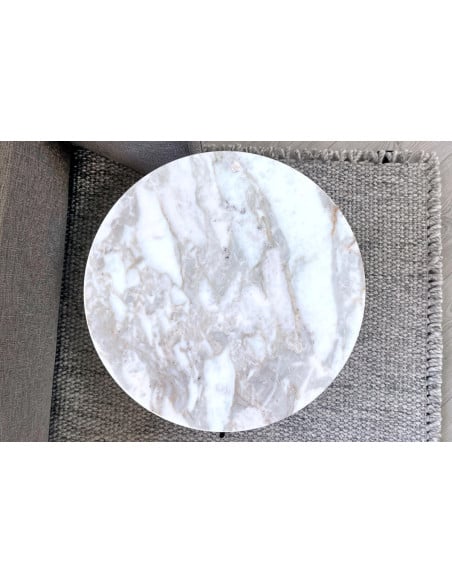 Onda Marble Bedside Table (Expo Offer) Poliform - 6