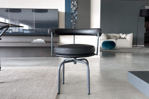 Chaise LC7 en cuir anthracite (Offre Expo) - Cassina 2