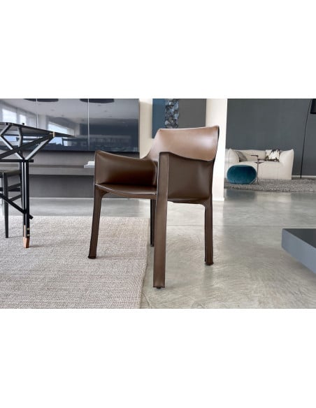 Chaise Cab 413 en cuir (Offre Expo) - 2