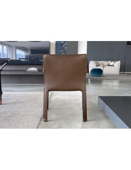 Chaise Cab 413 en cuir (Offre Expo) - 4