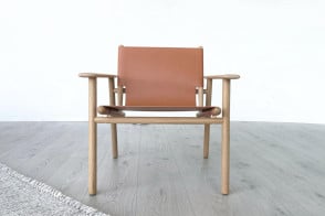 Cordoba Orange Leather Armchair B&B Italia - 6 2