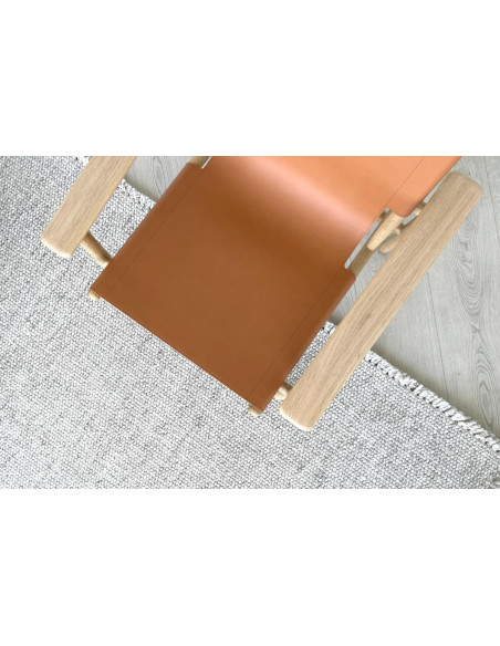 Cordoba Orange Leather Armchair (Expo Offer) B&B Italia - 5