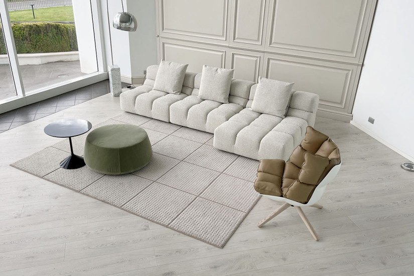 Divano Tufty-Time in tessuto beige (Offerta Expo) B&B Italia - 3