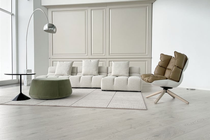 Tufty-Time Beige Fabric Sofa (Expo Offer) B&B Italia - 4