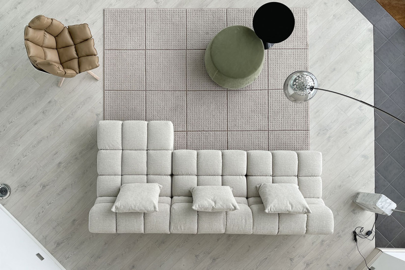 Divano Tufty-Time in tessuto beige (Offerta Expo) B&B Italia - 6