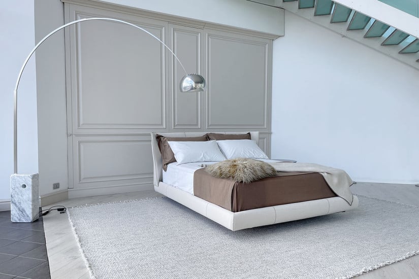 Letto Alys 10 in tessuto beige (Offerta Expo)  - 2