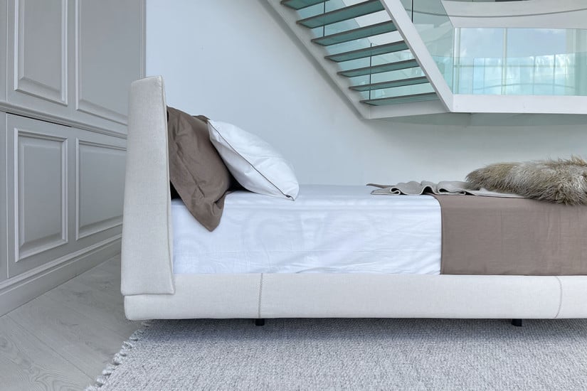 Letto Alys 10 in tessuto beige (Offerta Expo)  - 3