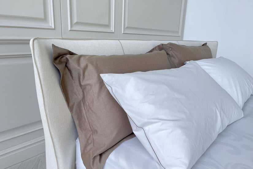 Letto Alys 10 in tessuto beige (Offerta Expo)  - 4