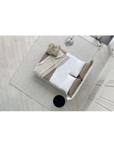 Lit Alys 10 en tissu beige (Offre Expo) - 7