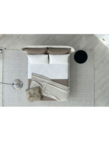 Letto Alys 10 in tessuto beige (Offerta Expo)  - 8