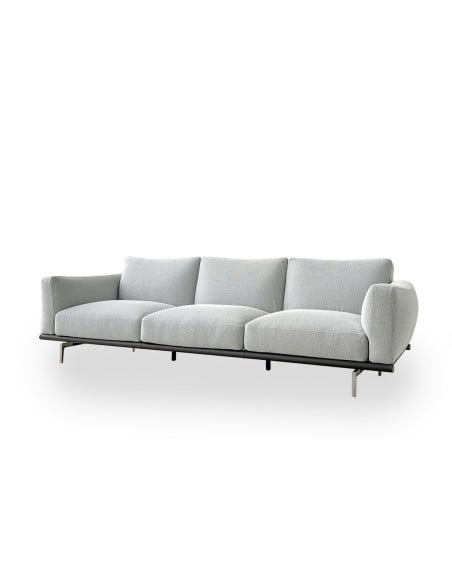 Divano Happy Jack in tessuto grigio chiaro (Offerta Expo) Poltrona Frau - 7