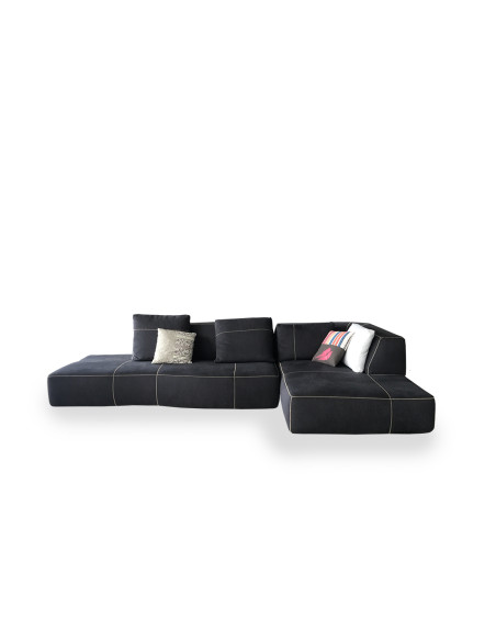 Divano Bend in tessuto antracite (Offerta Expo) B&B Italia - 5