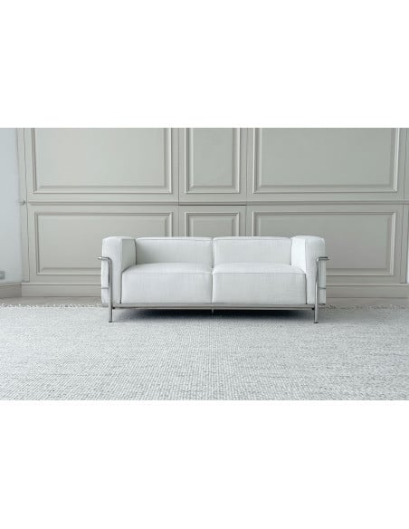 Divan LC3 Fauteuil Grand Confort, Grand Modèle blanc (Offre Expo) Cassina - 7