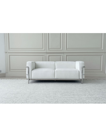 LC3 Fauteuil Grand Confort, Grand Modèle White Sofa (Expo Offer) Cassina - 7